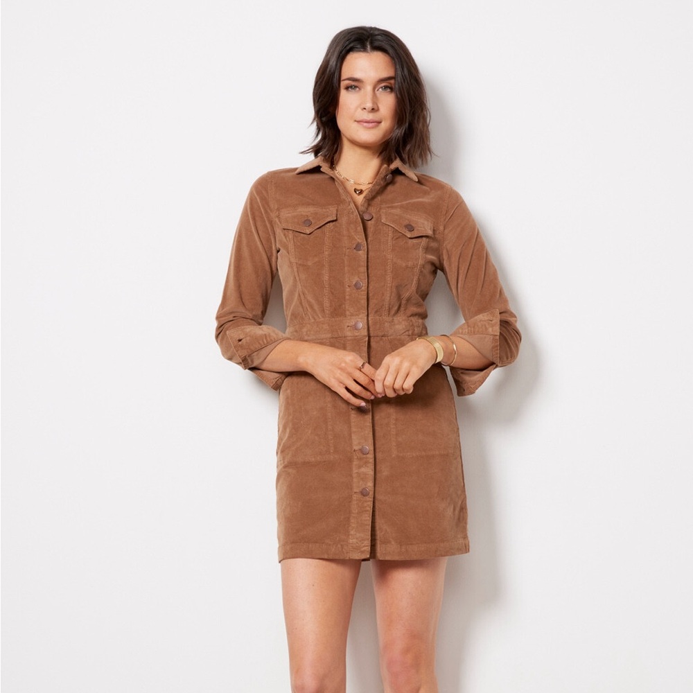 Faherty, Stretch Cord Michelle Dress